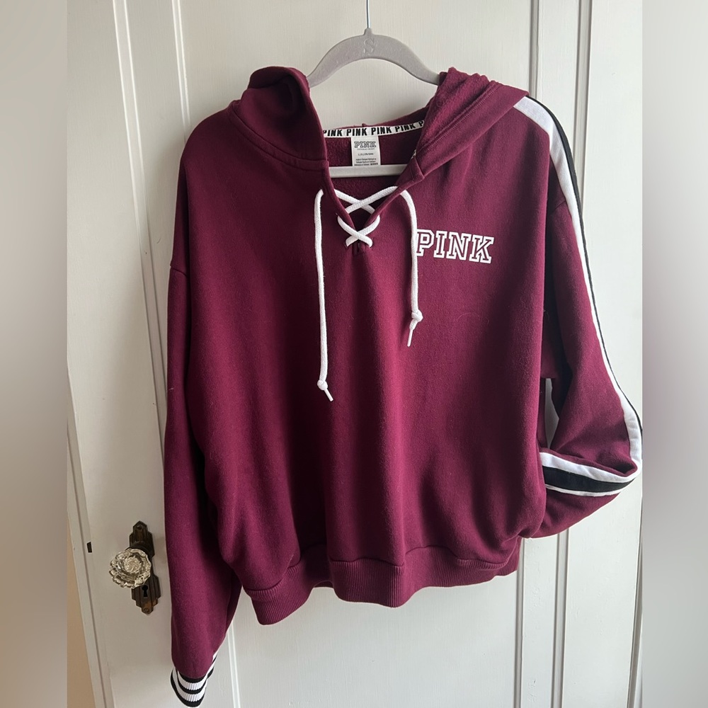 VS PINK Womens Hoodie Sweatshirt Pullover